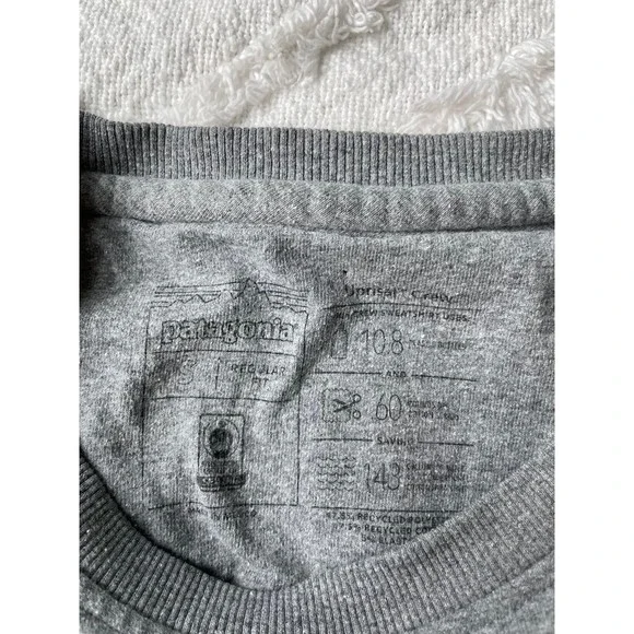 Patagonia Live Simply recycled crew neck sweatshirt size S - Picture 5 of 5
